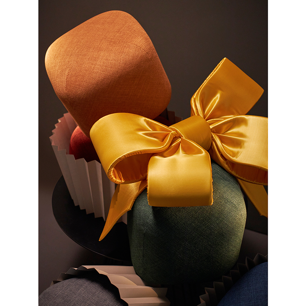 Пуф LATITUDE Trøffel, оранжевый