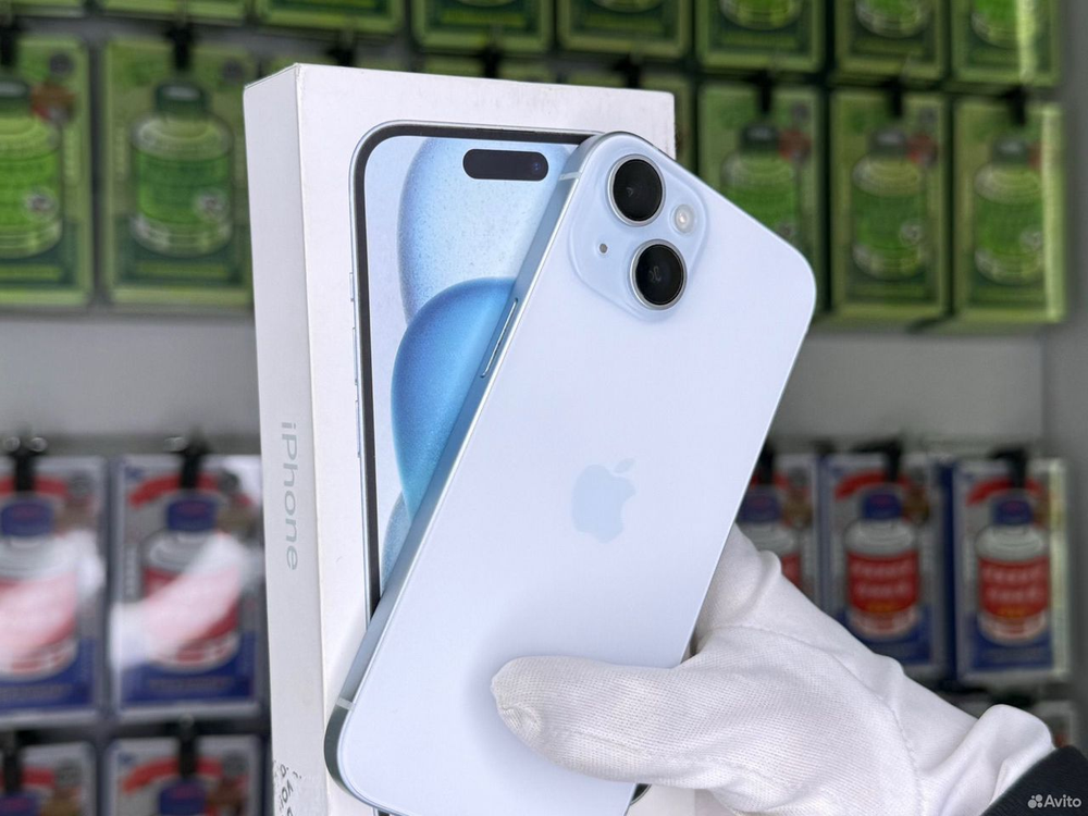 iPhone 15, 128 ГБ, SIM + eSIM б/у