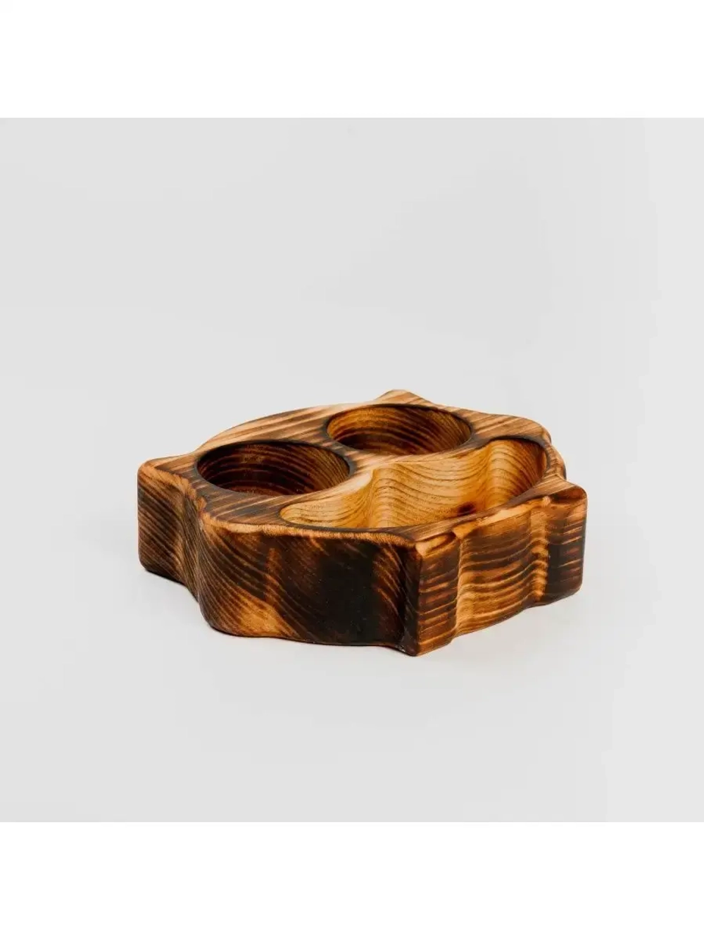 Деревянная менажница "Каширский Кот" из кедра