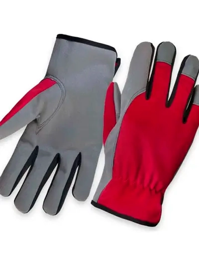 Рабочие трикотажные перчатки Jeta Safety из PU кожи