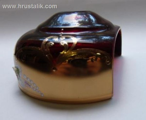 Смальта рубин для бра. Розетка №32