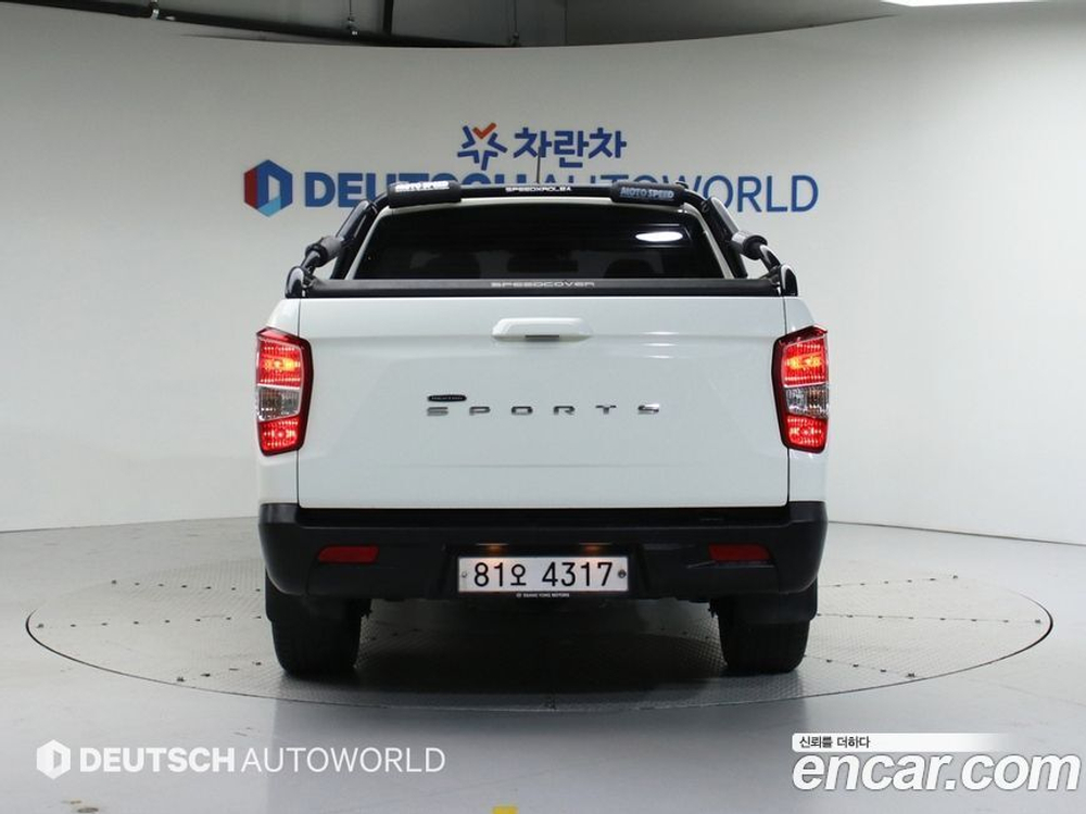 KG Mobility (Ssangyong) Rexton Sports Дизель 2.2 2WD (08.2019)
