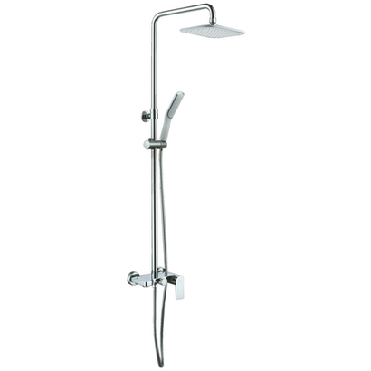 Ganzer Душевая система, рейлинг, без излива GZ 21062, хром