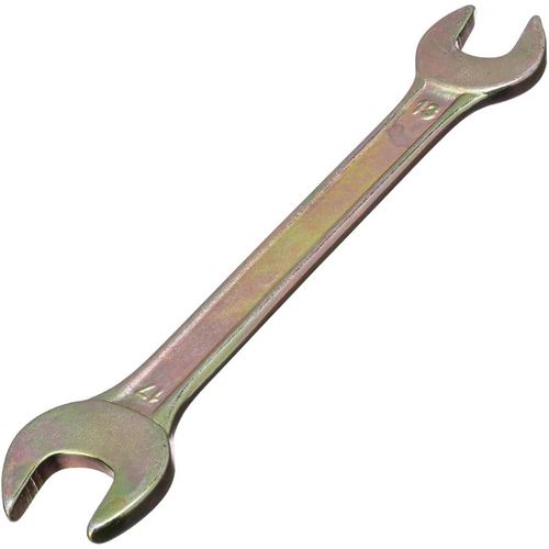 Ключ рожковый 13х17 мм желтый цинк СИБРТЕХ