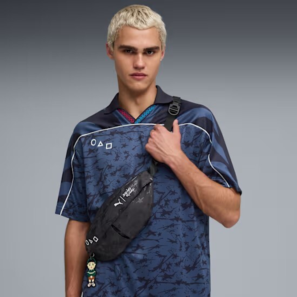 PUMA X SQUID GAME, ПОЯСНАЯ СУМКА, ЧЕРНЫЙ