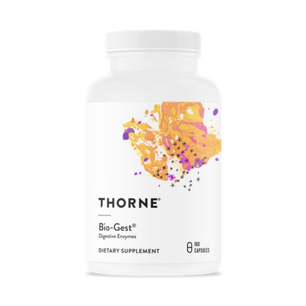 Thorne Research, Пищеварительные ферменты, Digestive Enzymes (Bio-Gest), 180 капсул