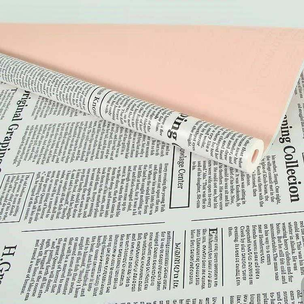 Пленка ЖЕМЧУЖНАЯ ГАЗЕТА 60см*200