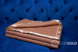 Одеяло тканое из  верблюжьей шерсти ERDENET