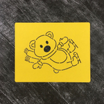 Мишка №10 на коньках