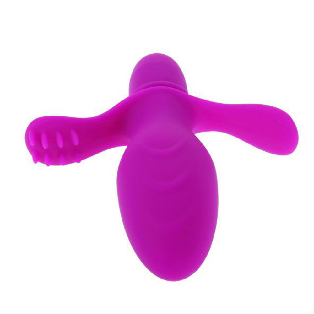 Анальный стимулятор 11,4см с вибрацией Pretty Love Fitch BI-014288