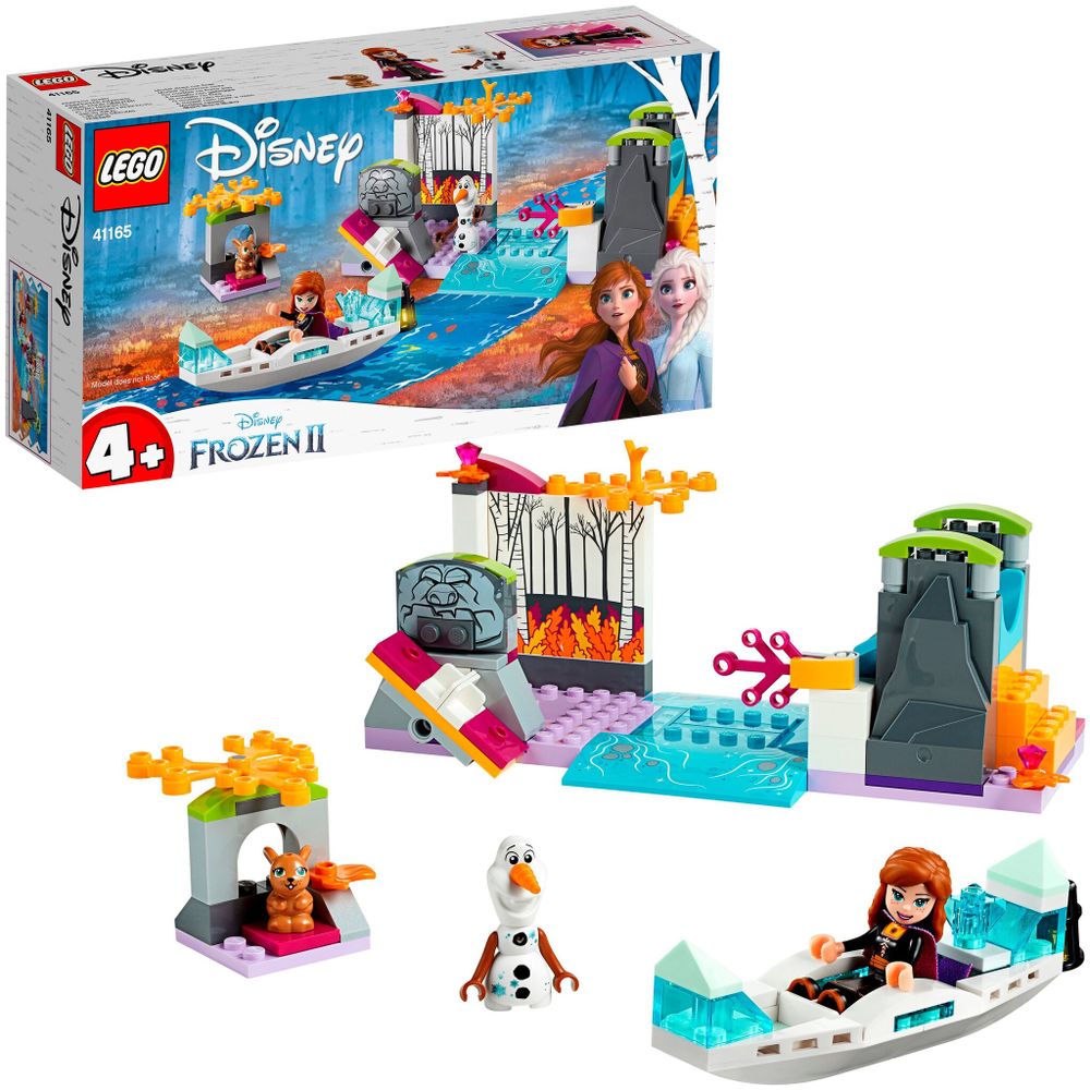 Конструктор LEGO Disney Frozen II 41165 Экспедиция Анны на каноэ