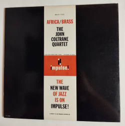 Винтажная виниловая пластинка LP The John Coltrane Quartet Africa Brass (Japan 1977) (No Obi)
