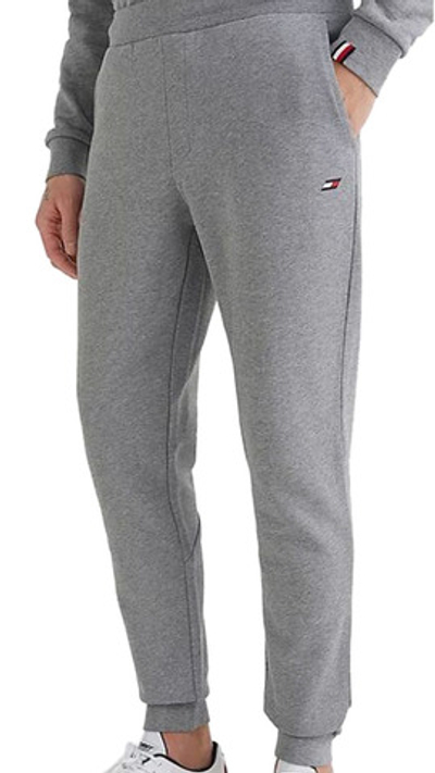 Мужские теннисные штаны Tommy Hilfiger Essentials Sweatpants - medium grey heather