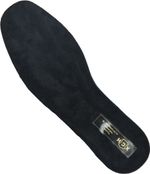 Полуботинки «Конкорд» (черные/подошва черная), ХСН