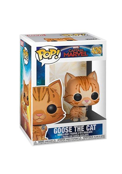 POP Marvel: Captain Marvel - Goose the Cat