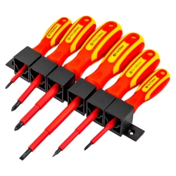 Отвертки диэлектрические, набор 6пр. FORCEKRAFT FK-2126