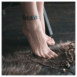 Серебряный браслет «Петроглиф»