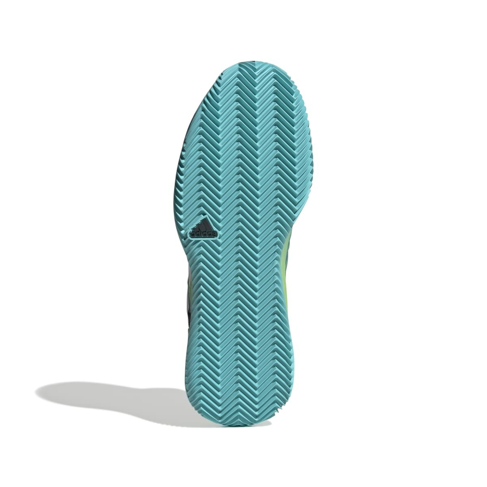 Женские Кроссовки теннисные Adidas Adizero Ubersonic 4 W Clay - core black/cloud white/pulse lime