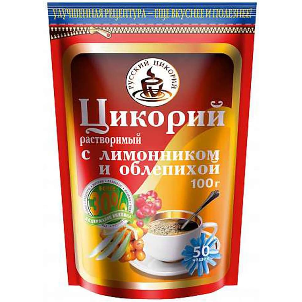 Цикорий Русский с лимонником и облепихой 100 гр