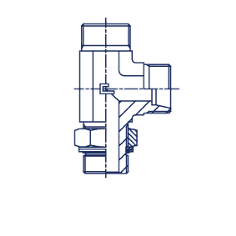 Штуцер FRLG DL10 BSP 1/4 (корпус)