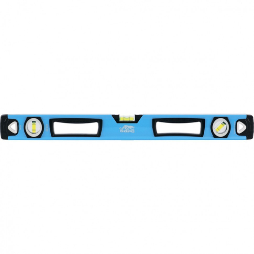 Уровень алюминиевый, двуручный, 1500 мм, профиль 1,6 мм, фрезеров, ударопрочные заглушки, 3 глазка Барс