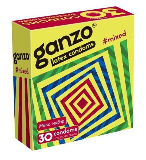 Микс-набор из 30 презервативов Ganzo Mixed