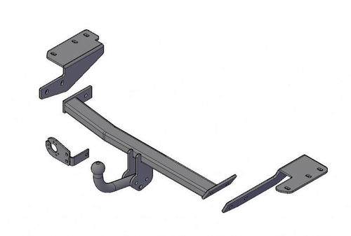 Фаркоп Трейлер 8121 Great Wall Hover H6 4WD (СС 6460RМ21) 2013-.(паспорт и сертификат в комплекте)(без электрики)