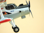 Модель самолета Ан-2 (М1:72, Нарьян-Марский объединенный авиаотряд)