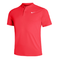 Мужское теннисное поло Nike Dri-Fit Blade Solid Polo Men - Red