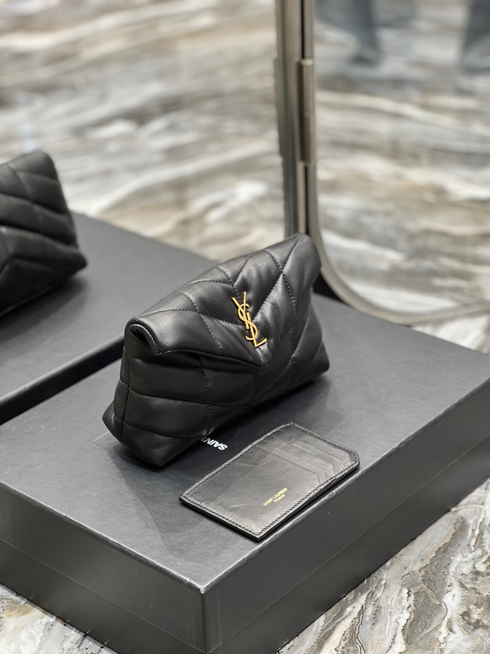 Saint Laurent Loulou Puffer Bag 18 cm
