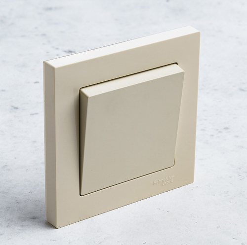 Радиовыключатель HiTE PRO BASE-1F (Бежевый, без рамки)