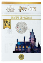 Набор из 9 монет 10 евро Франция серебро 2021 Гарри Поттер второй выпуск (HARRY POTTER)