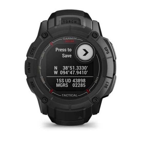 Умные часы Garmin Instinct 2X Solar Tactical Edition, черный