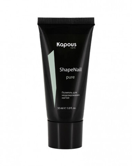 Полигель для моделирования ногтей «ShapeNail» Прозрачный, Kapous, 30 мл