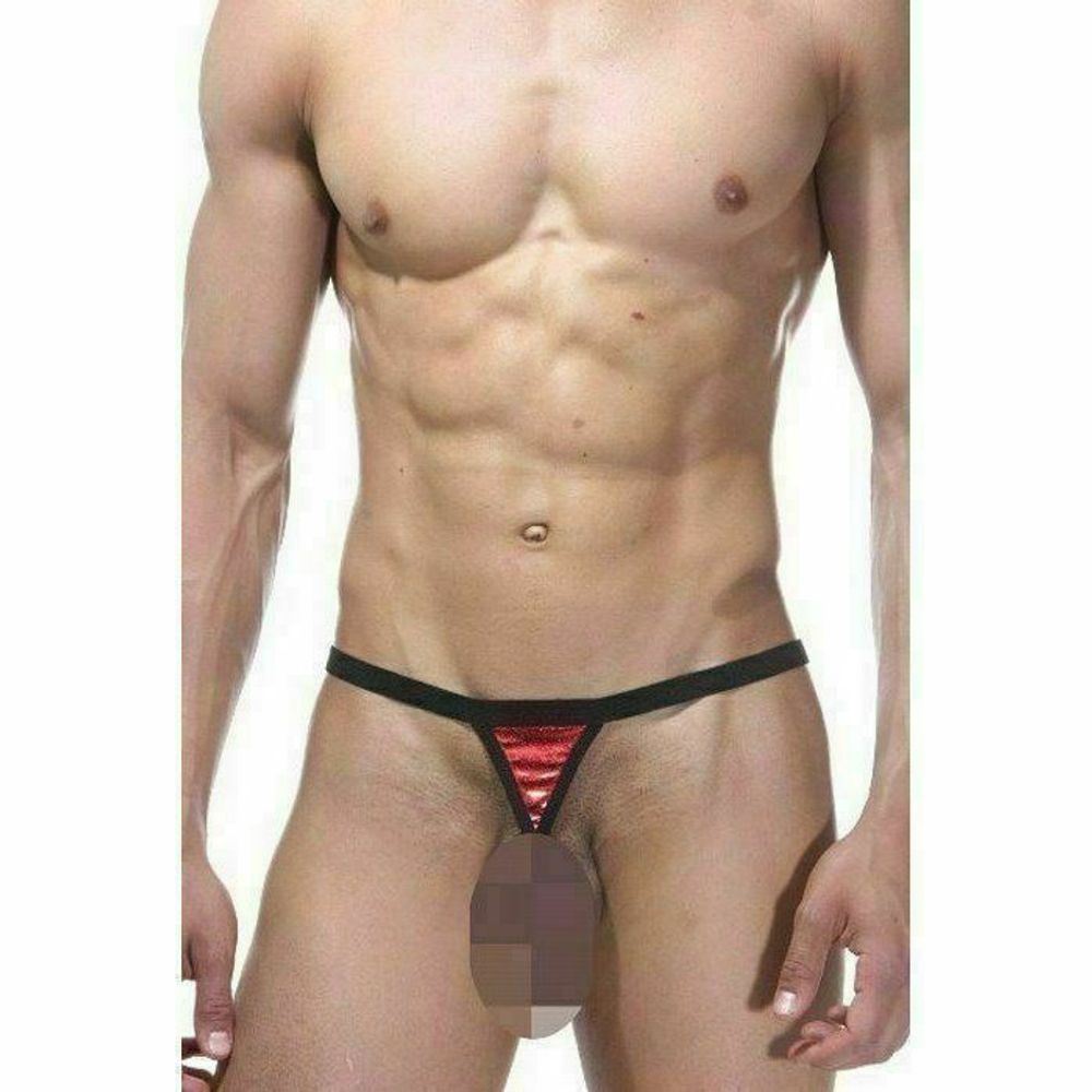 Мужские трусы стринги красные La Blinque LB15237