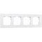 Рамка на 4 поста Werkel Favorit белый матовый W0041105 4690389159930