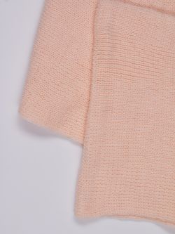 Шарф вязаный ХАТУ (Нежный персик)