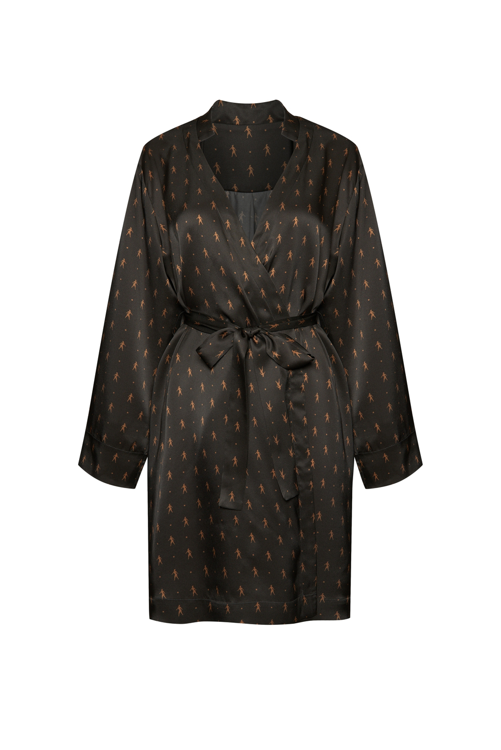 Халат URBAN SILK (серый)