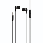 Гарнитура Borofone M36, вакуумные, разъем Jack, кабель 1.2 м Black