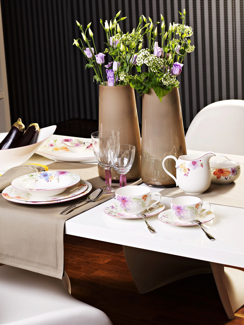 Villeroy & Boch Чашка с блюдцем Mariefleur 250 мл для кофе 10-4100-1300+10-4100-1310