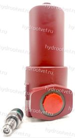 WKDFBN/HC160G10B1.1 - Напорный фильтр гидравлический одинарный модели DF тонкость фильтрации 10 мкм, типоразмер 160, вид присоединения: резьба G3/4, материал корпуса - чугун, рабочее давление до 420 бар, визуальный индикатор загрязнения