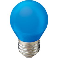 Лампочка светодиодная ЭРА STD ERABL45-E27 E27 / E27 1Вт шар синий для белт-лайт | Лампы светодиодные Белт-Лайт