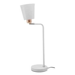 Светильник настольный белый (220В) FORCEKRAFT FK-DEA5151