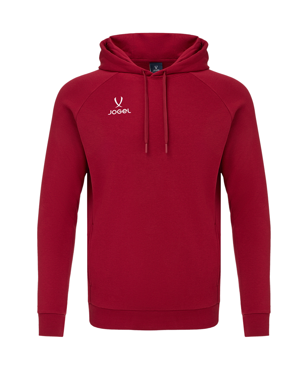 Худи Jogel ESSENTIAL 2 Cotton Reglan Hoodie, темно-красный