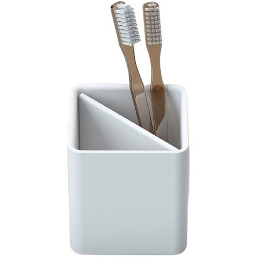 Стакан для зубных щеток Cezares TITAN-TUM Белый матовый