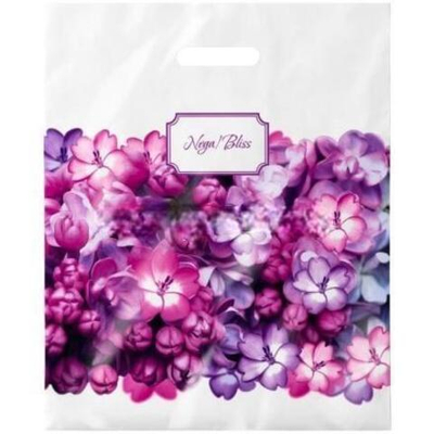 Пакет с прорубной ручкой ПВД 38х47 (60 мкм) "Нега" лам. (50/500 шт.) Интерпак