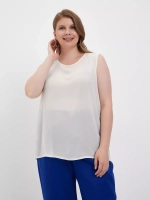 Майка, топ под пиджак однотонная