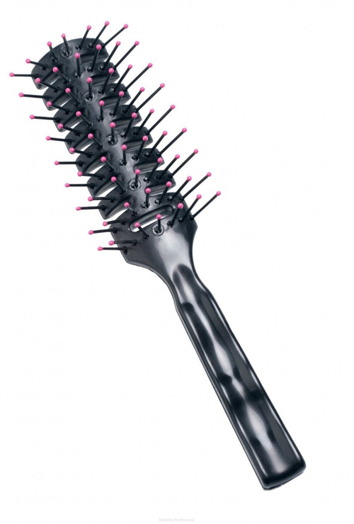 DEWAL Расчёска "Туннельная" BR-6952B рыбья кость