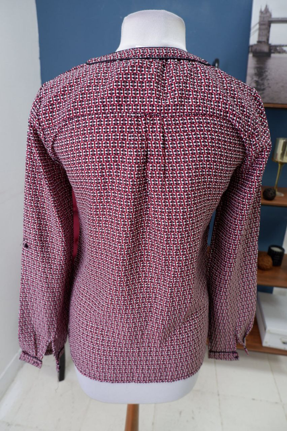 Блузка Lola Liza с принтом 42 размер