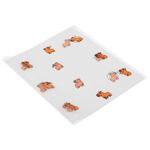 Обложки "CAPYBARAS" для тетрадей и дневников, КОМПЛЕКТ 10 шт., ПЛОТНЫЕ, 210х350 мм, 110 мкм, FUNSTER (ФАНСТЕР), 274087